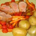 Filet mit Tomaten-Spargel-Ragout