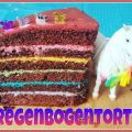 Rezept: Regenbogentorte & Einhorn