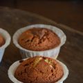 Marmormuffins dank des Osterhasen