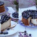 Blaubeer Cheesecake