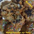 ~ Kleingebäck süß ~ Mürbe Plätzchen mit Honig