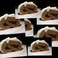 Walnuss-Biskuit mit Brombeerfüllung und[...]