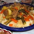 Couscous mit Rindfleisch und Gemüse