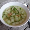 Klare Kohlrabisuppe
