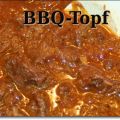 BBQ - Fleisch - Topf aus Slow Cooker / Crock Pot