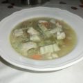 Fenchel-Suppe mit deftiger Einlage
