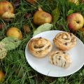 Schneckige Apfel-Rollmuffins