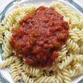 Fusilli all' amatriciana