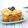 Blaubeer Pancakes mit Stevia