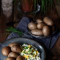 Omas Schnittlauchsoße mit Pellkartoffeln
