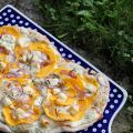 Blitzschneller Flammkuchen mit Butternut, Feta[...]