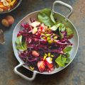 Rotkohlsalat mit Granatapfel