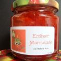 Erdbeermarmelade mit Pfeffer und Rum