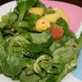 Salat: fruchtiger Mango-Feldsalat