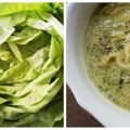 Kopfsalat-Suppe