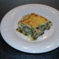 Spinat-Lasagne mit Champignons