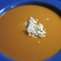 Kürbiscremesuppe mit Weißwein