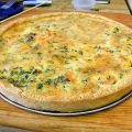 Quiche mit Fenchel und Garnelen