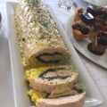 Farbenfrohe Fischterrine