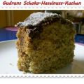 Kuchen: Schoko-Haselnuss-Kuchen