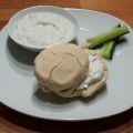 Pitabrötchen mit selbstgemachten Zaziki