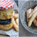 Einmachzeit: Spargel, sauer eingelegt