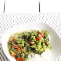 Grünes Panang Gemüse - Curry