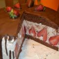 Stracciatella – Erdbeer – Schoko – Torte