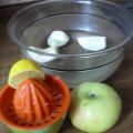 Kuchen: Apfelkuchen mit Sahne-Weißwein-Guss