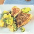 Sesamhähnchen mit Meerrettich-Kartoffeln