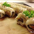 Rezept: California Rolls mit Lachs und Gurke