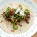 Tortilla Wraps mit scharfem Hackfleisch und[...]