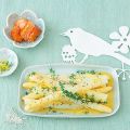 Spargel mit Zitronen-Thymian-Butter