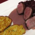 Sauerbraten von der Entenbrust auf Rotkohl mit[...]