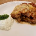 glutenfreie Moussaka mit Zaziki
