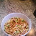 Kichererbsen-Salat mit Feta