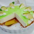 Limette Frischkäse Kühlschrank Torte