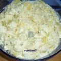 Salat: Kartoffelsalat mit Eierdressing
