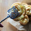 Hefeschnecken mit Apfelfüllung