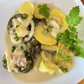 Zucchini, Grünzeug, und der Herbst