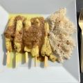 Hähnchen Spieße mit Saté Sauce
