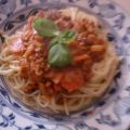 Spaghettini mit Bolognese à la Papa
