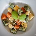 Ein Festessen: Gnocchi tricolore