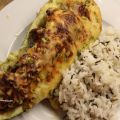 Gefüllte Zucchini mit Pute