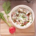 Radieschen-Champignon-Aufstrich