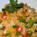 Couscous Salat mit Minze