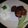 Frikadellen mit Tzaziki