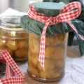 Maronen in Vanillesirup
