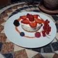 Erdbeer-Rosmarin-Cheesecake