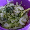 Salat : schneller Gurkensalat